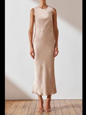 Shona Joy | Dresses | Shona Joy Safira Cut Out Backless Midi Dress Black Us  8 | Poshmark